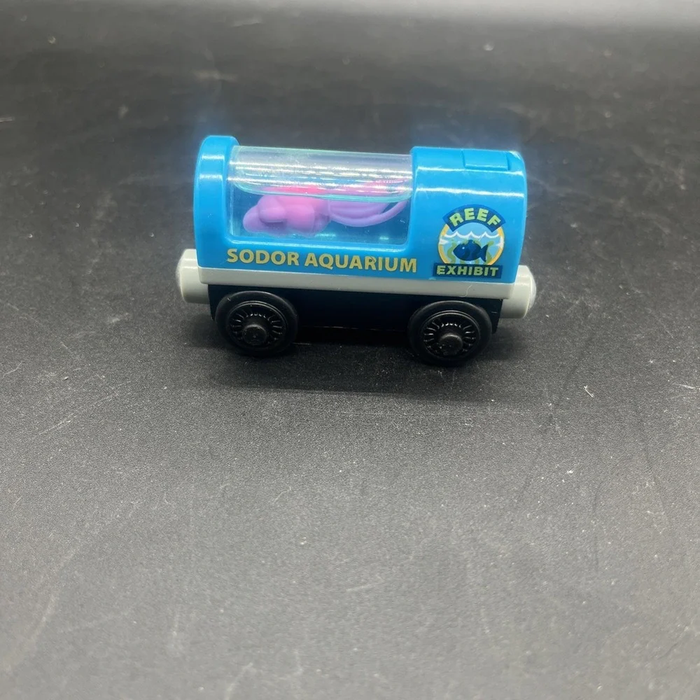 Aquarium Car Light Up Squid Thomas the Train Wooden Railway Tender Tested